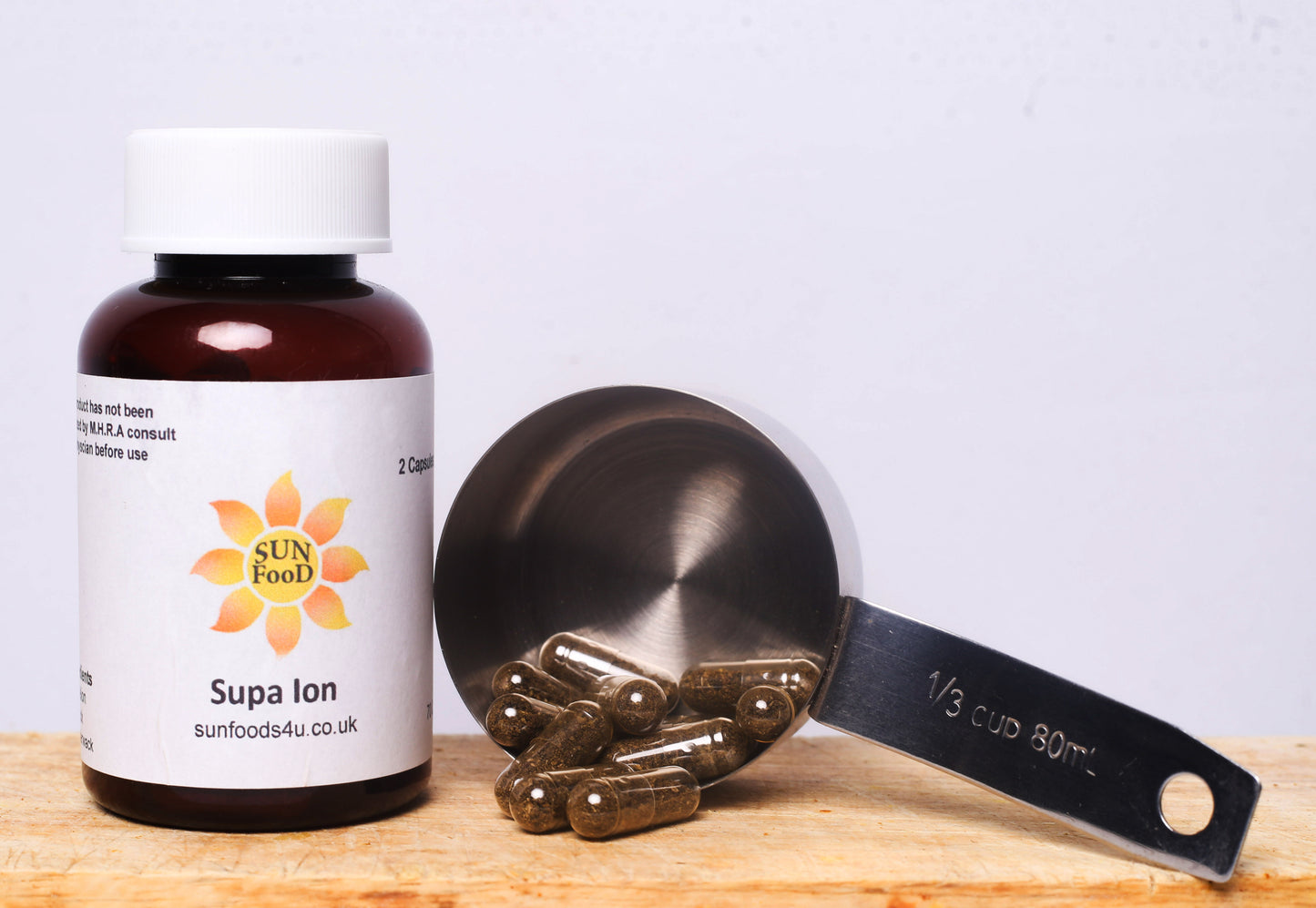 Super Ion re- energizing the body with herbal nutrients that repair and support the immune system - 70 Capsules – 735mg