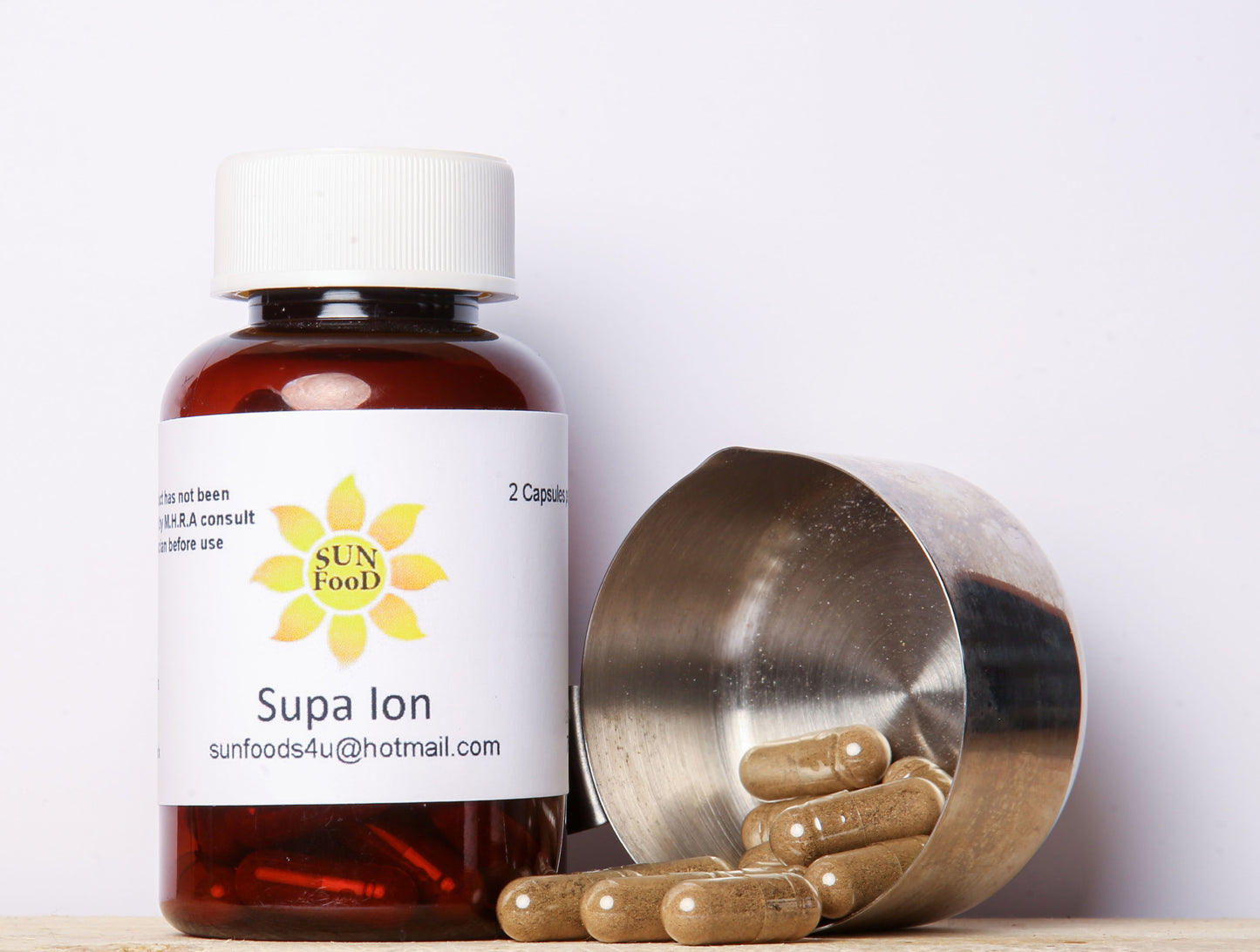 Super Ion re- energizing the body with herbal nutrients that repair and support the immune system - 70 Capsules – 735mg