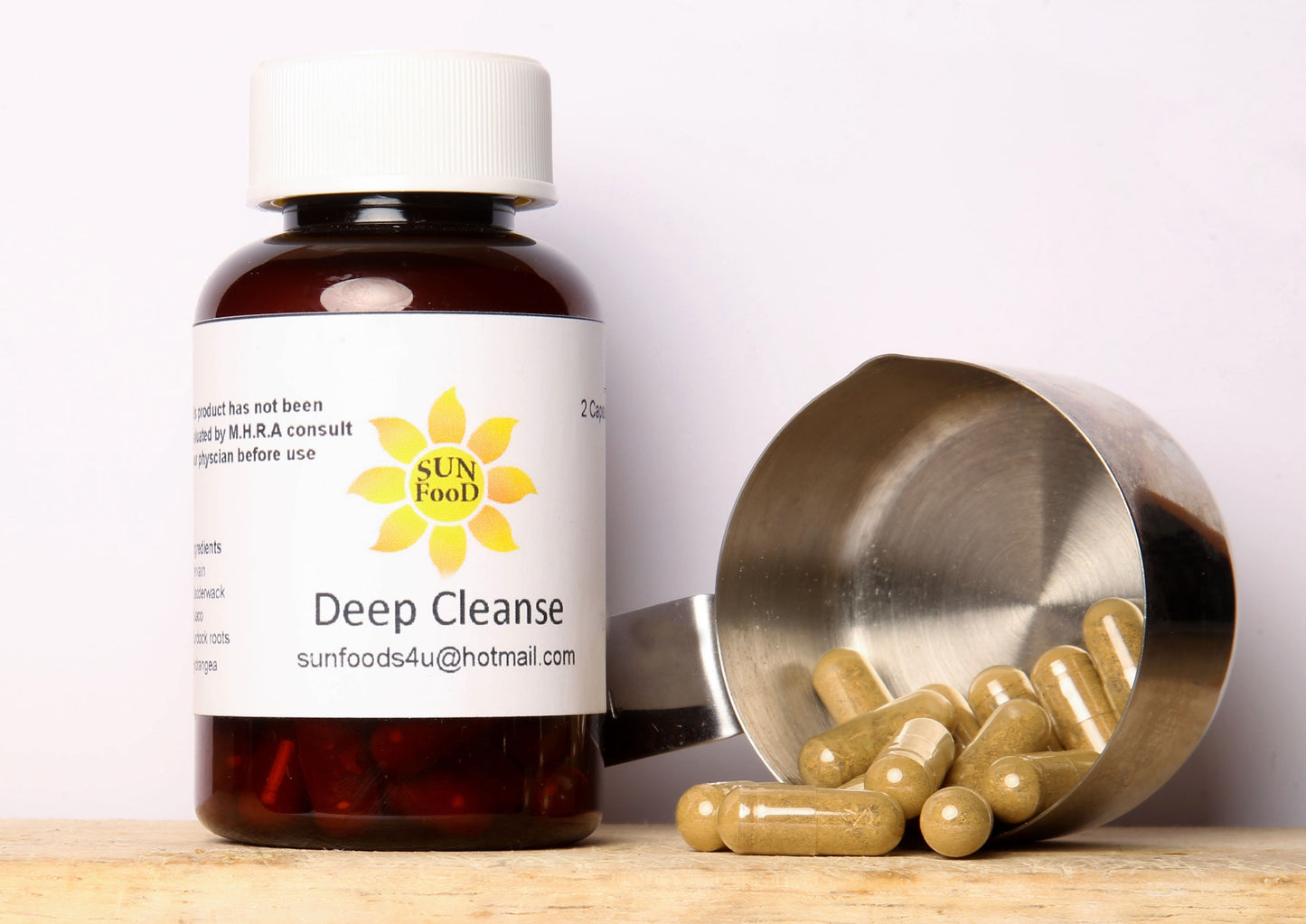 Deep Cleanse revitalizes the body using a unique blend of herbs that expels harmful toxins and unhealthy substances from the body supporting the immune system  – 70 Capsules - 735mg