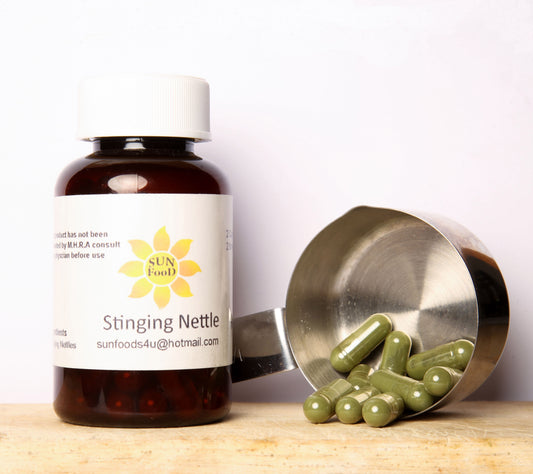 Nettle Capsules – 735mg - Leaf, Root, Seed & Stork -  Herbal Wellness Blend