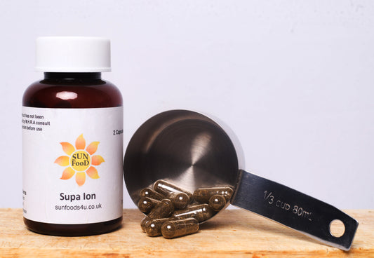 Super Ion re- energizing the body with herbal nutrients that repair and support the immune system - 70 Capsules – 735mg